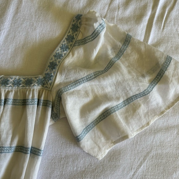 🌟NEW🌟Tory Burch Embroidered Ruffle Dress, Size XS - Picture 13 of 13